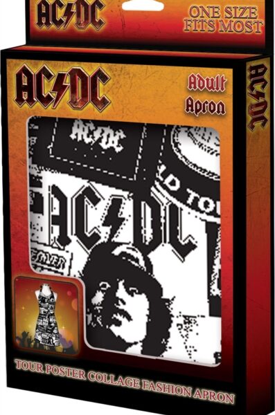 AC /DC - Black & White Apron