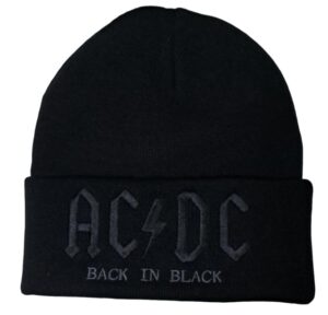 AC /DC - Back In Black Beanie