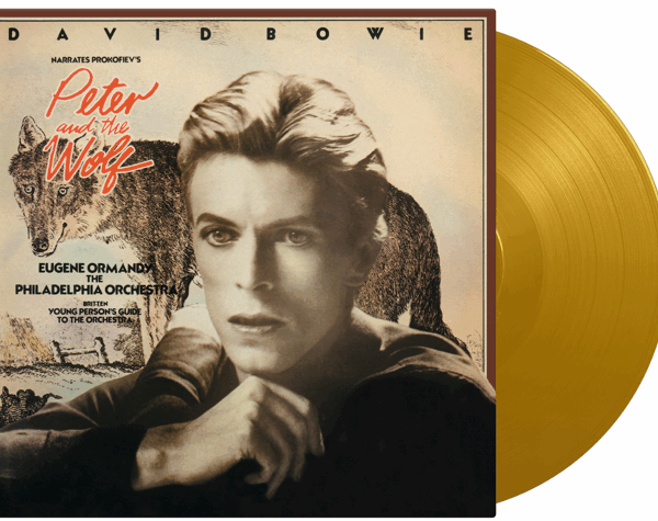 David Bowie - Peter and the Wolf .  Lp Yellow Vinyl
