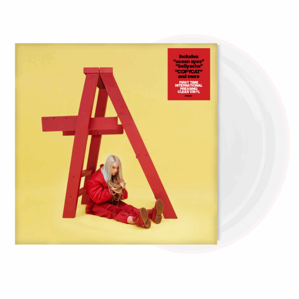 Billie Eilish - Dont smile at me . Lp Clear vinyl
