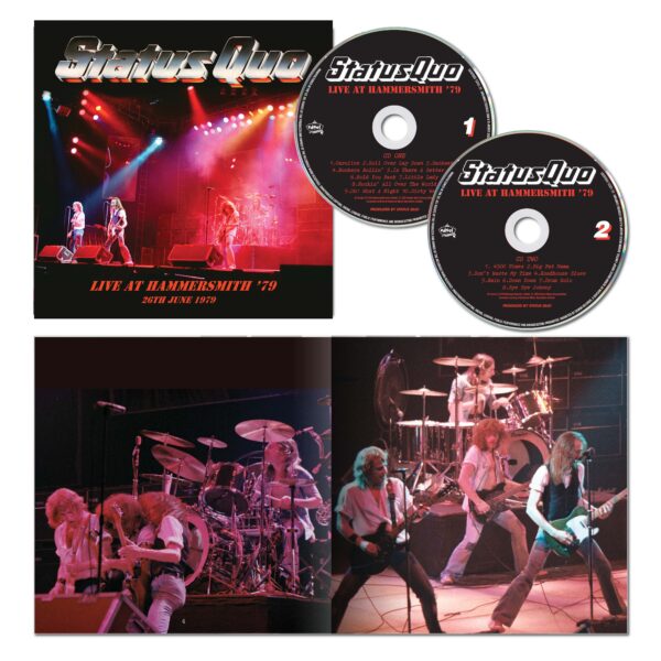 Status Quo - Live at Hammersmith 1979 . 2CD