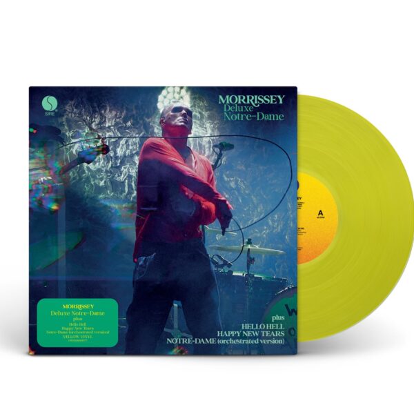 Morrissey - Deluxe Notre Dame . Limited Edition 12" Ep Yellow Vinyl