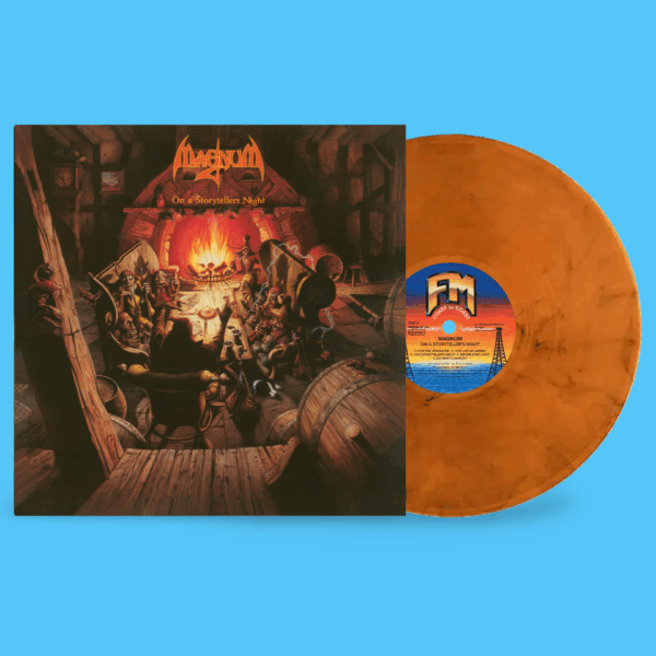 Magnum - On a Storyteller's Night . Half Speed Mastered Lp Deep Orange Marble Vinyl