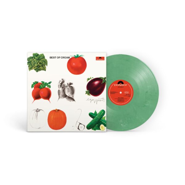 Cream - 2026 Coloured Vinyl Reissues . Best Of Cream Lp Jade Green Vinyl