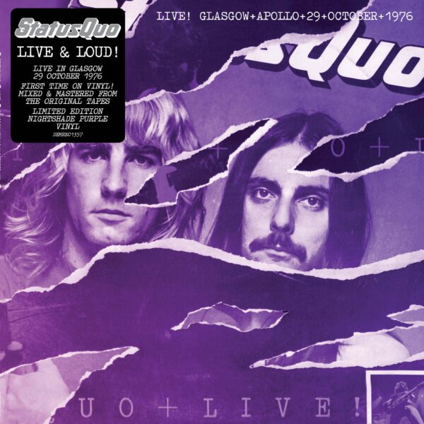 Status Quo - Live In Glasgow 28th October 1976