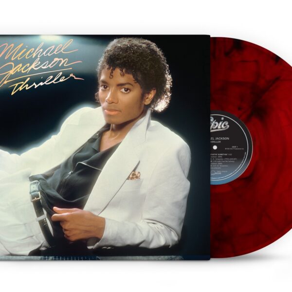 Michael Jackson - Thriller - Red & Black Marble Vinyl