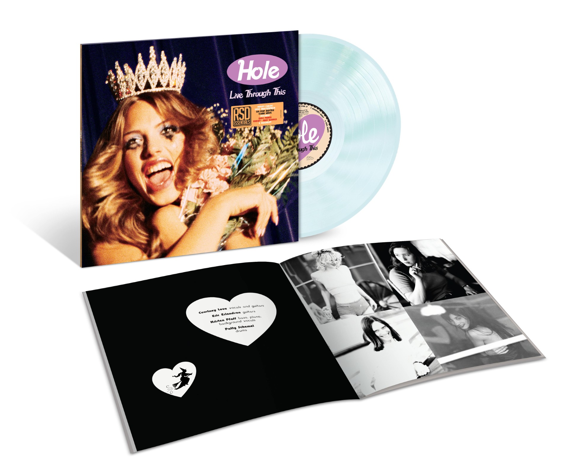HOLE - RSD Essentials . Live Through This .Pop Bottle Clear Vinyl