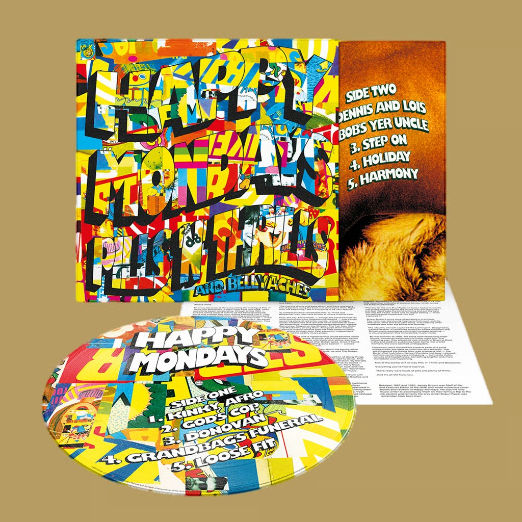 Happy Mondays - Pills 'n' Thrills and Bellyaches . Lp Picture Disc